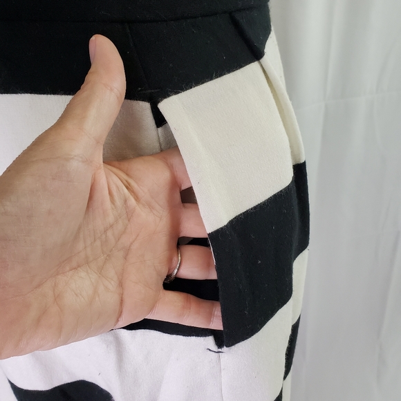 French Connection women's black white mini skirt - Picture 7 of 8